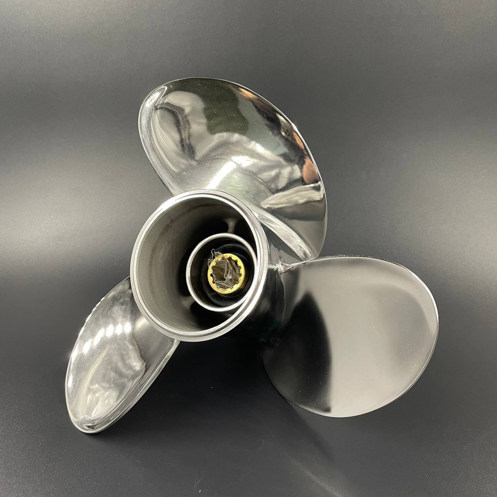 Гребной винт Yamaha 40-55, F30-60 (3X10 3/8X14) (Сталь) (POLASTORM MEGARA)
