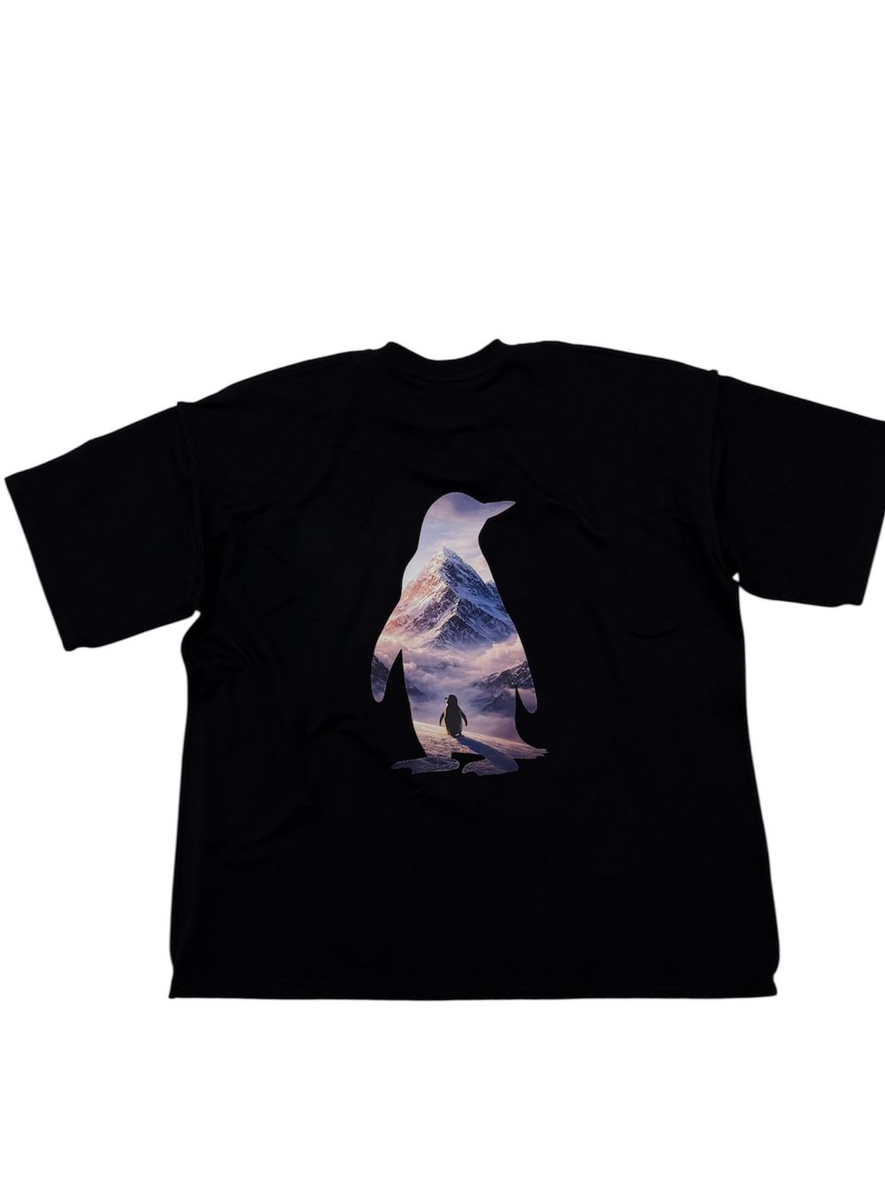 Футболка оверсайз(унисекс) ПИНГВИН БАТВАЙ