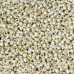 Японский бисер TOHO Treasure (№PF558), непрозрачный глянцевый с металлическим блеском