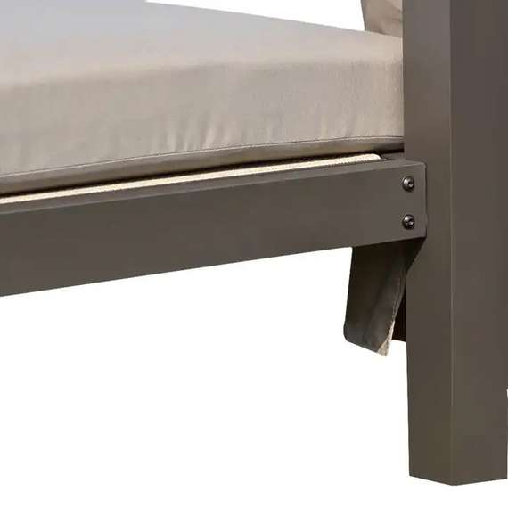 Шатер с лежаками Enigma, антрацит/голубой