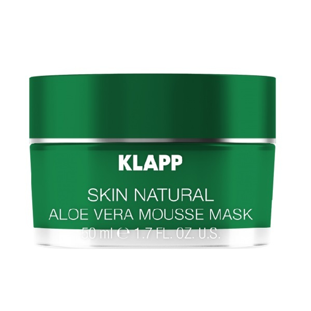Маска-мусс для лица Алоэ Вера Klapp Skin Natural Aloe Vera Mousse Mask 50мл