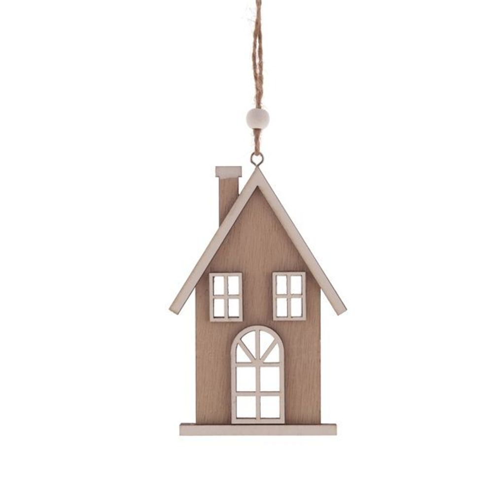 GAEM Украшение новогоднее "Дом", 3в., L8 W1 H13,5 см, 3в.