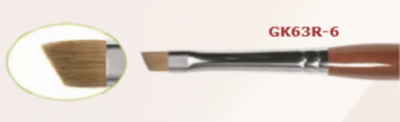 Кисть Roubloff GK63R №6 наклонная из волоса колонка №6*