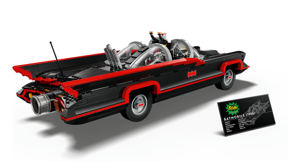 Конструктор LEGO DC Batman 76328 Бэтмобиль из классического сериала