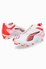 Бутсы Puma Ultra 5 Match FG/AG Junior - белый