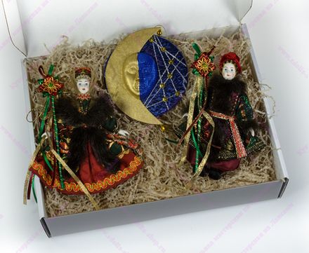 Набор ёлочных игрушек Святки №1