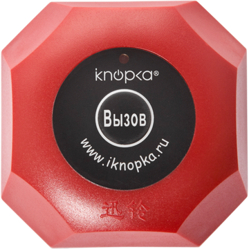 Кнопка вызова iKnopka APE560 красный