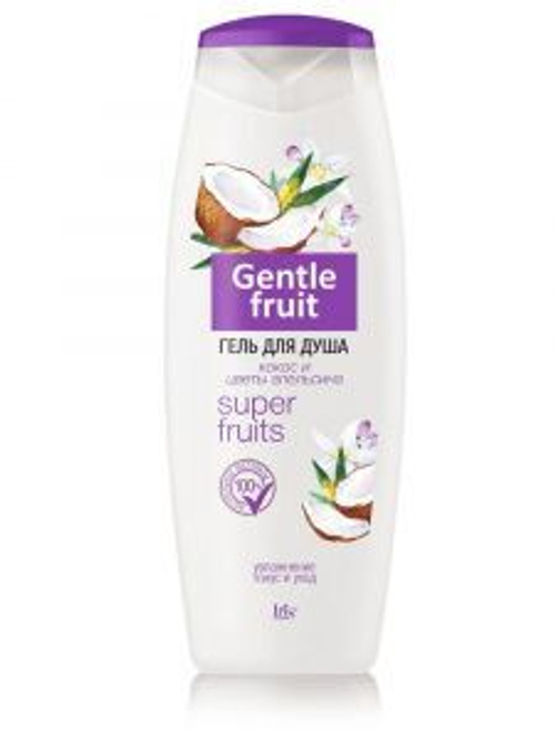Iris Gentle Fruit Гель для душа «Кокос и цветы Апельсина» 400мл