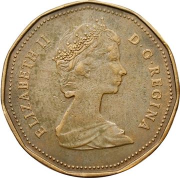 1 доллар 1987 Канада