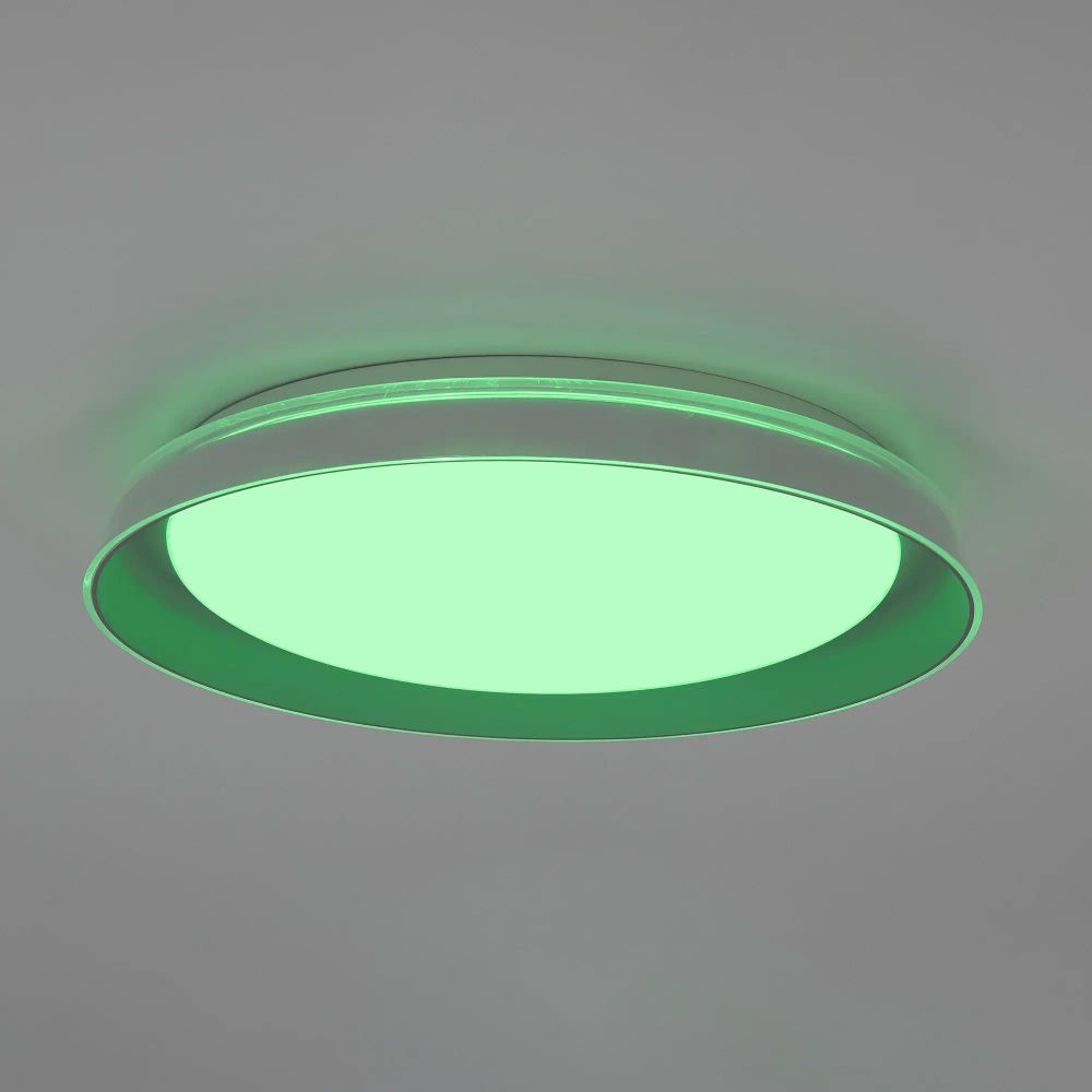 Citilux MEGA CL752351G LED RGB Светильник с пультом Белый + Серый