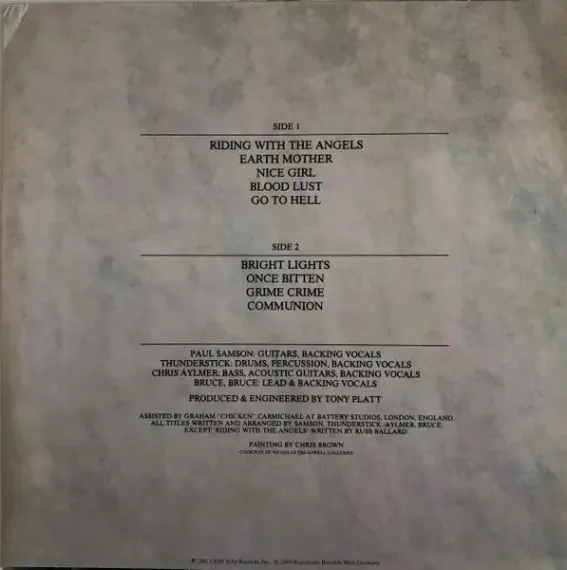 Samson – Shock Tactics (Green) LP