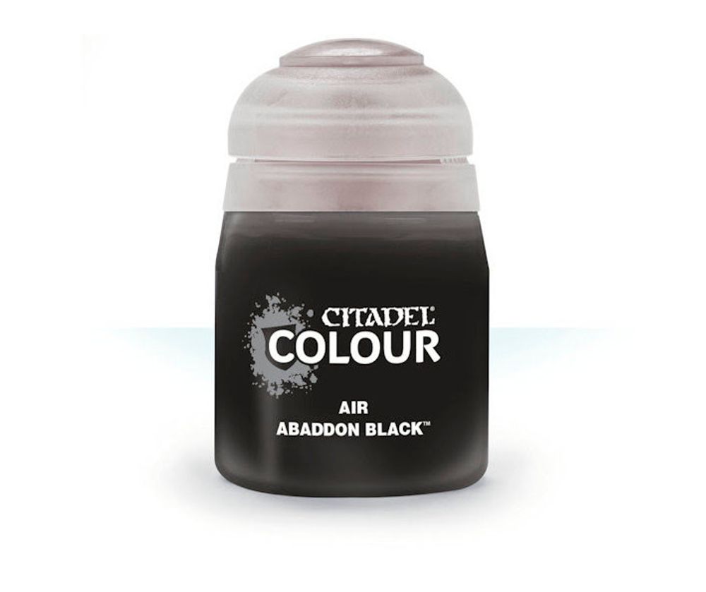 Краска акриловая Citadel Air: Abaddon Black (24ml)