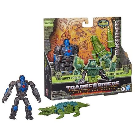 Hasbro Transformers Beast Alliance - Зверокомбайн Оптимус Праймал 13 см Rise of the Beasts 2-pack фигурка F4619 / артикул   F3898 F4619  / GTIN 5010993958382