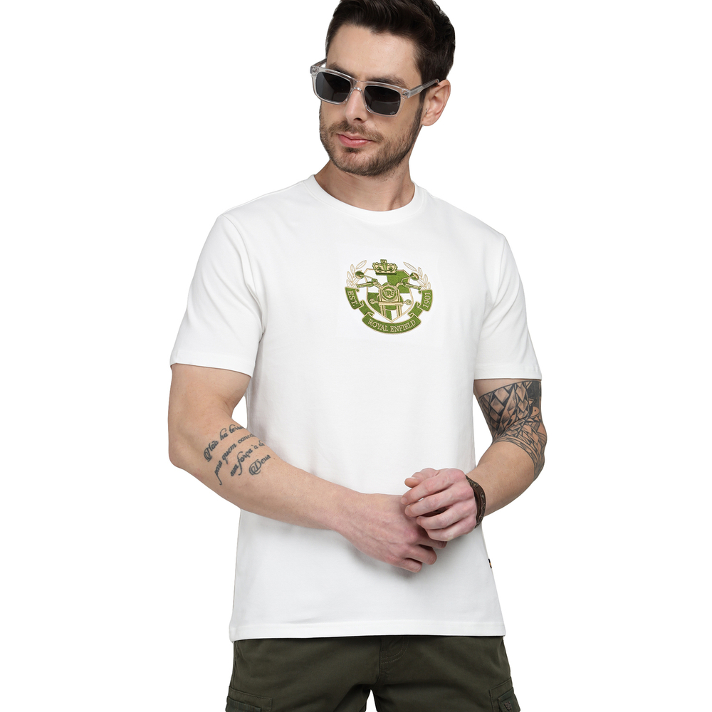 Футболка Royal Enfield CHEST EMBROIDERY PIQ