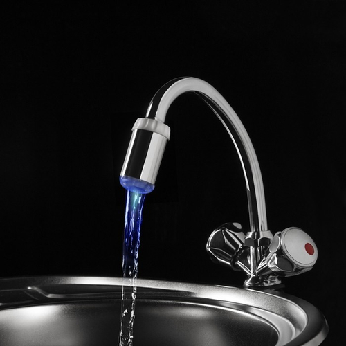 Насадка на кран с подсветкой LED 2 цвета, с датчик