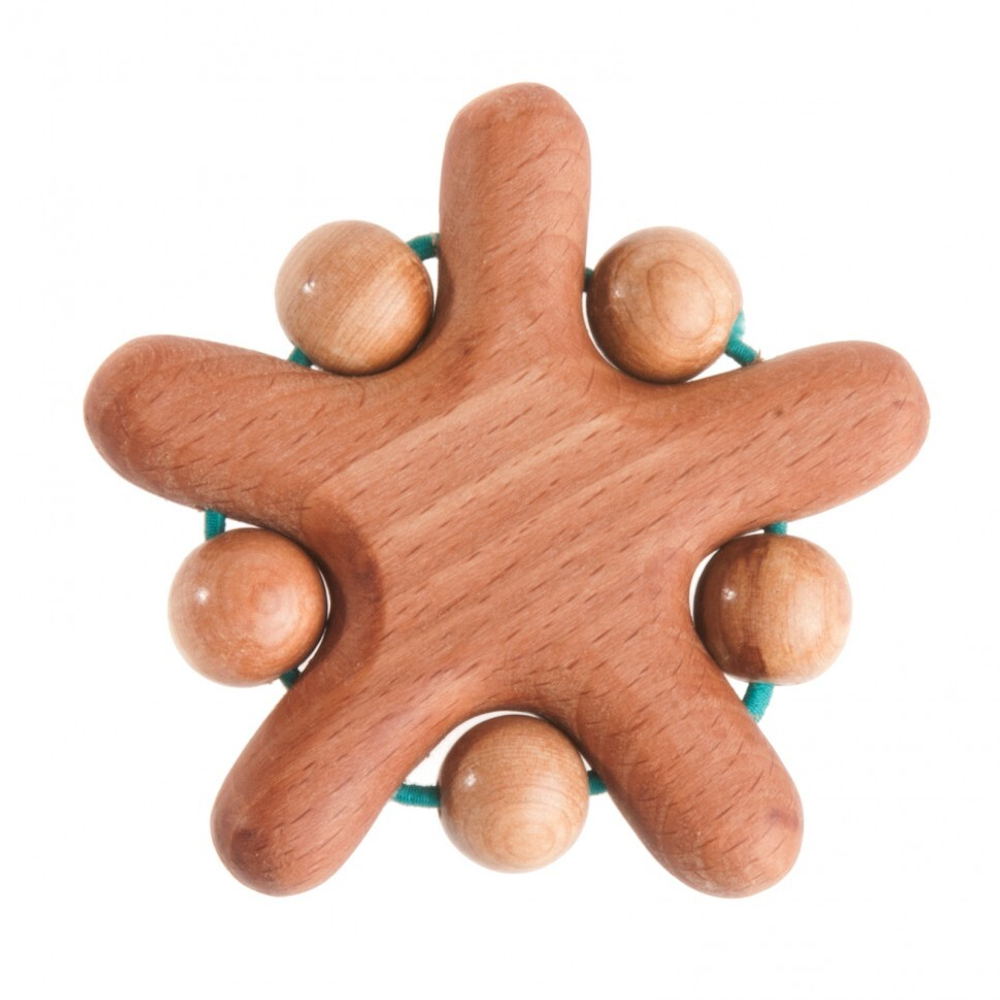 Грызунок Звездочка с можжевеловыми бусинами Леснушки