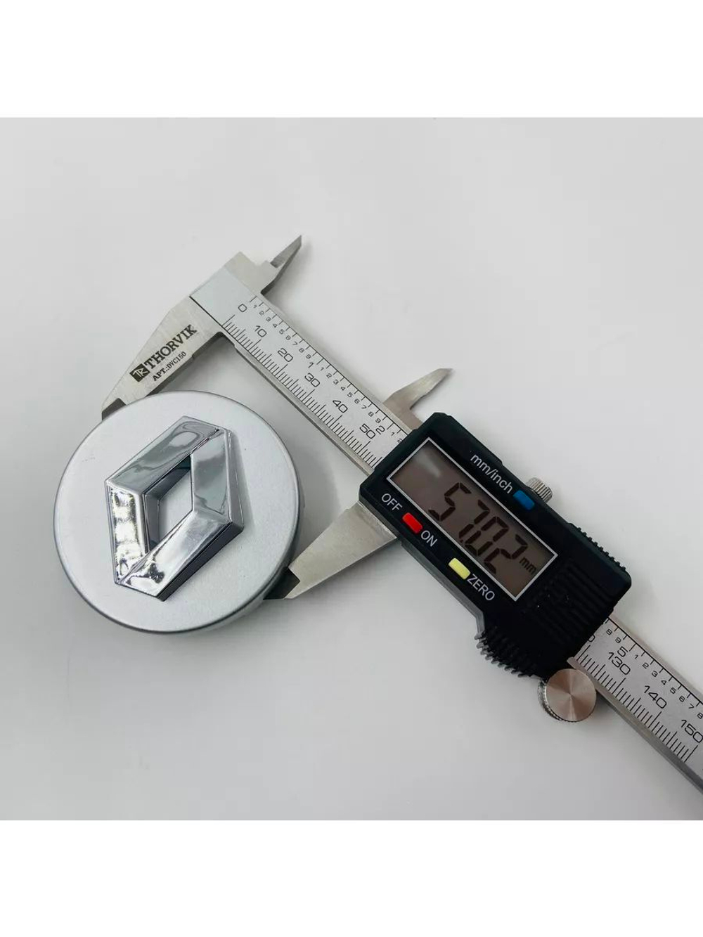 Колпачки на литые диски с эмблемой Renault 59 мм 4 шт