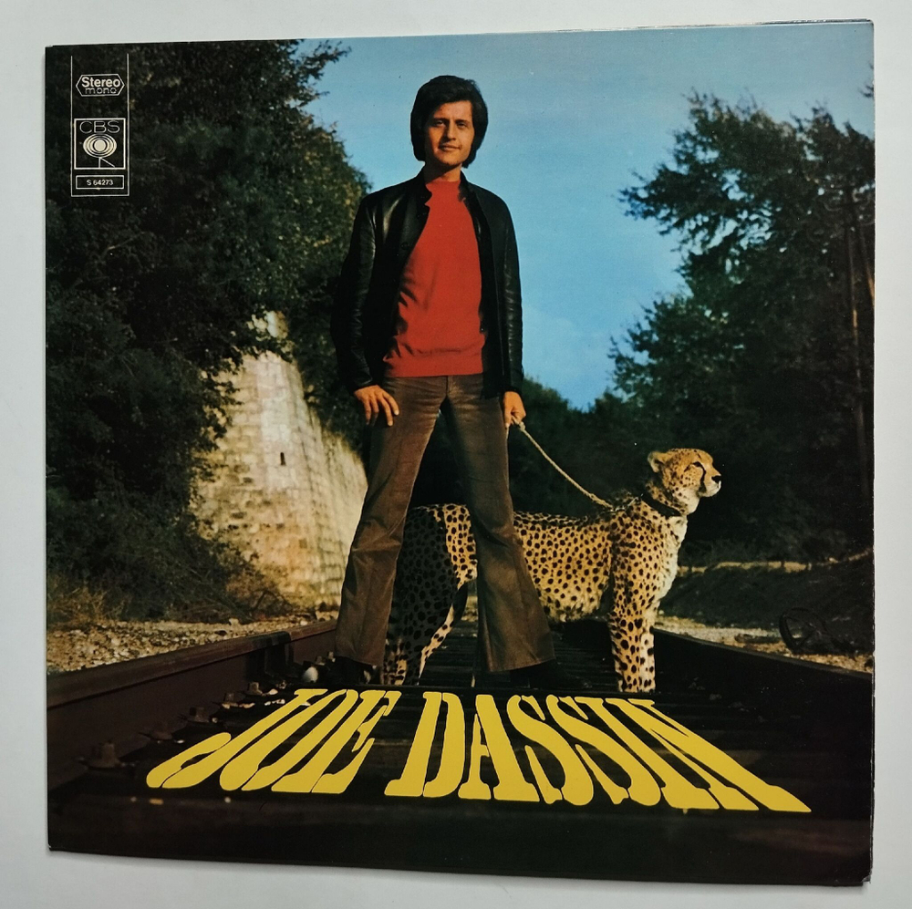 Винтажная виниловая пластинка LP Joe Dassin (Holland 1970)