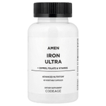 Codeage, Amen, Iron Ultra, 60 растительных капсул