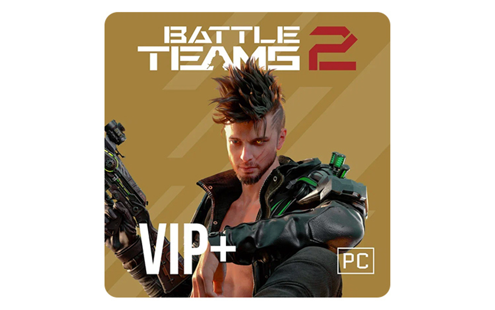 Подписка Battle Teams 2 VIP+ (1 месяц) (для ПК, цифровой код доступа)