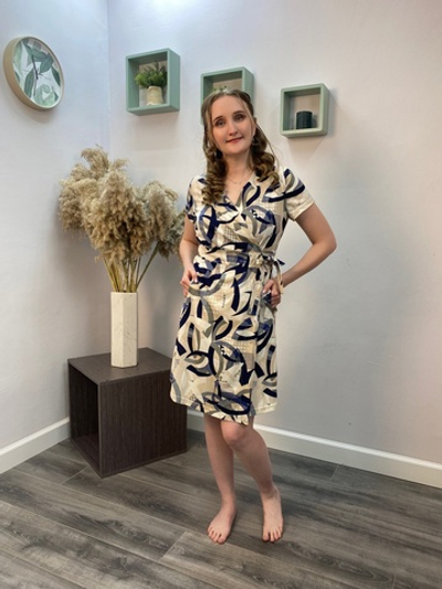 Халат женский "Николь К.П" на запах (17)