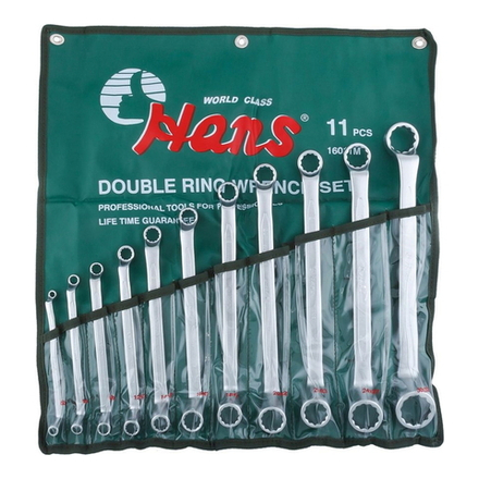 Набор накидных гаечных ключей Hans, 16011M