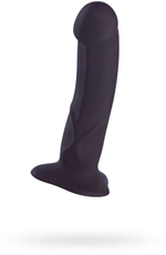 Черный фаллоимитатор The Boss Stub - 19 см. (Цвет: черный)