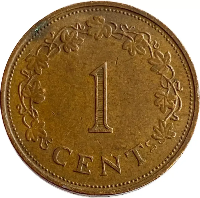 1 цент 1972 Мальта