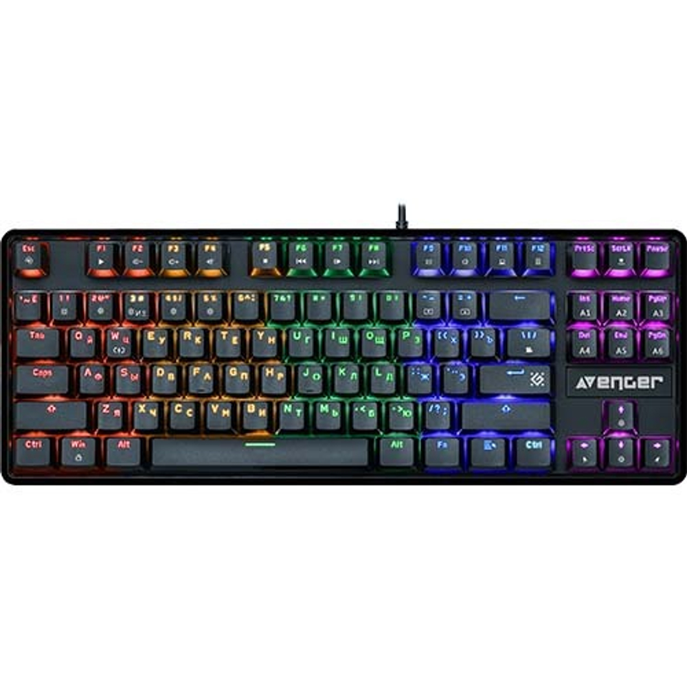 Механическая клавиатура Defender Avenger GK-412, черная