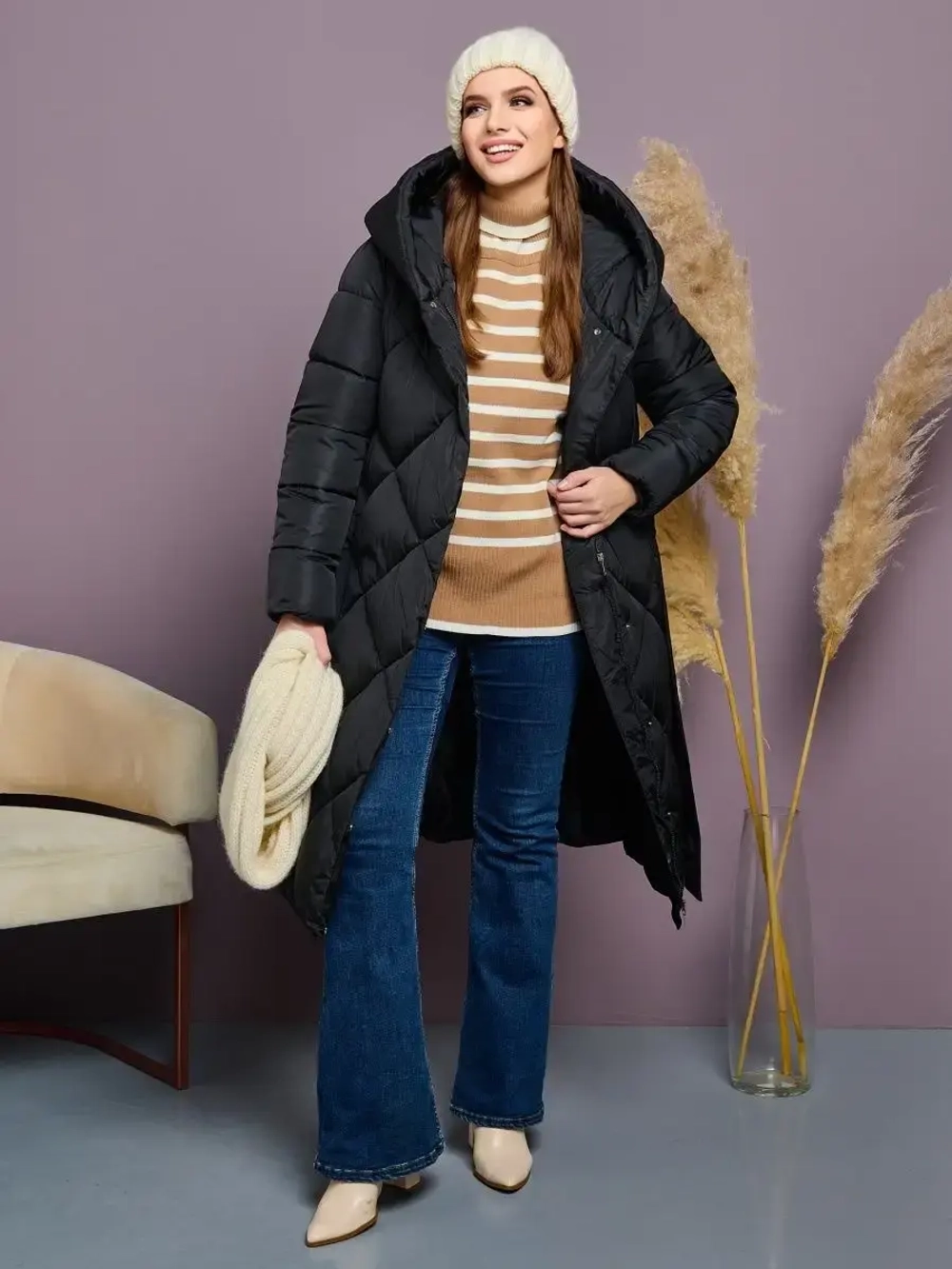 Куртка женская осенняя с капюшоном