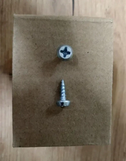 Саморезы по металлу КЛОПЫ острые 3,5х11, оцинкованные 100 шт.