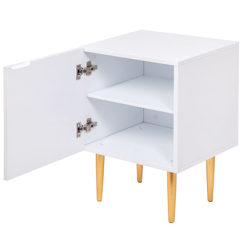 Тумба прикроватная Тропик Стайл Айс Голд левая