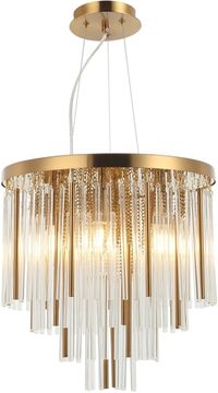 Подвесная люстра 6*E14 2147/05/06P бронза Rain Stilfort