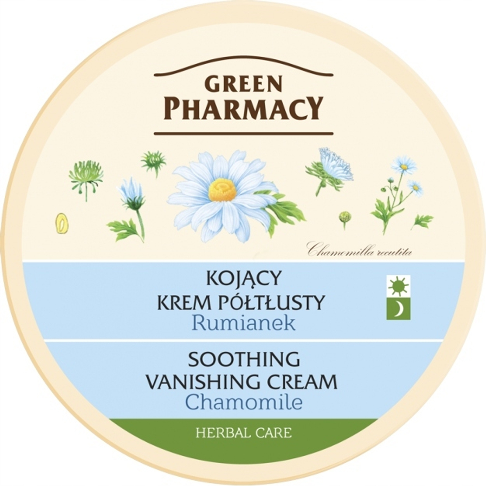 Green Pharmacy Face Care Chamomile - успокаивающий крем для лица / 150 ml / 5904567052661