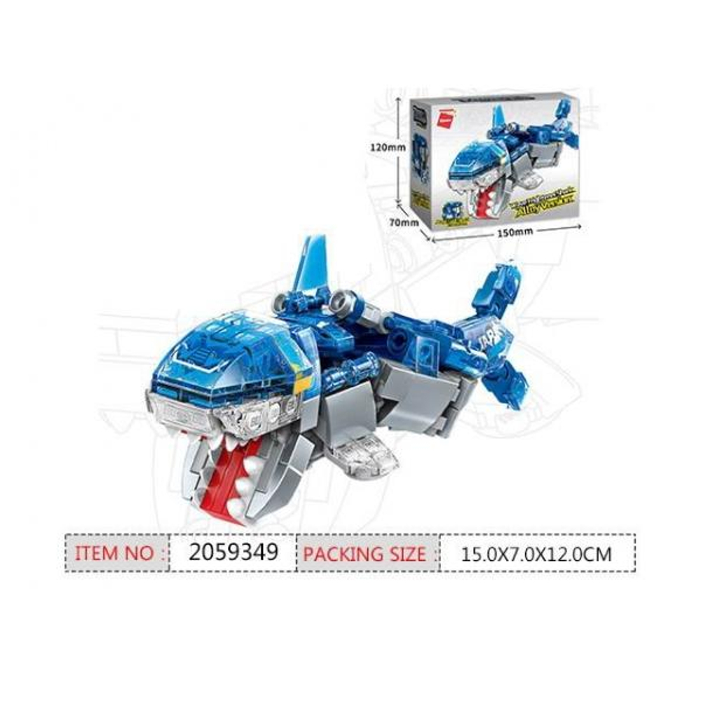 Конструктор блочный Брик "Мотоцикл", 148дет. в коробка BRICK41209