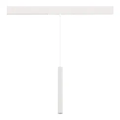 ST682.536.07 Магнитный трековый светильник Белый LED 1*7W 3000K Lm Ra90 36° IP20 D32xH307 48V СКАЙЛАЙН 48V