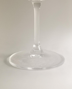 Zara Home бокал из стекла, цвет прозрачный, 21 см · 2848/412