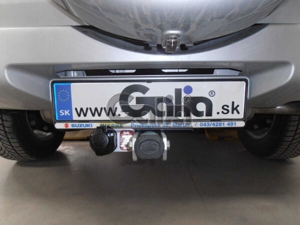 Фаркоп оцинкованный Galia S097C для Suzuki Grand Vitara 5 дверная 2005-2016(паспорт и сертификат в комплекте)(без электрики)