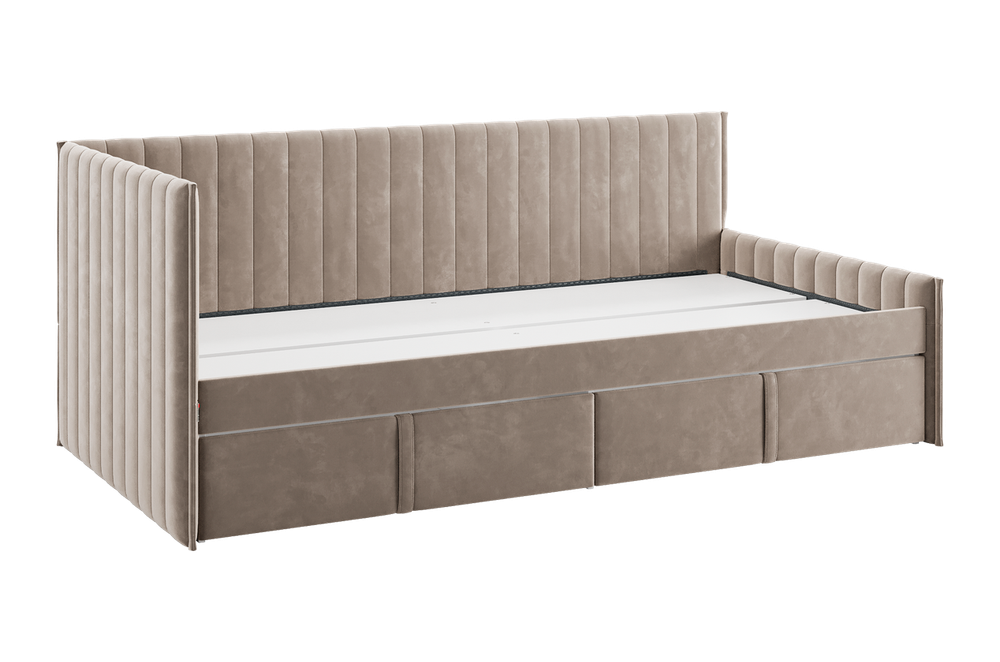 Кровать тахта с ящиком Твикс 900*2000 (велюр) МФ Мебельсон, г. Ижевск