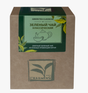 ЧАЙ CHARMING TEA ЗЕЛЕНЫЙ КЛАССИКА 180ГР