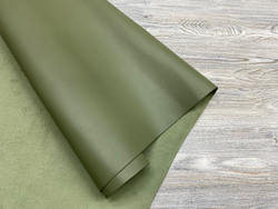 Sicilia Lettuce Green (1,3-1,5 мм), цв.Зеленый, натуральная кожа