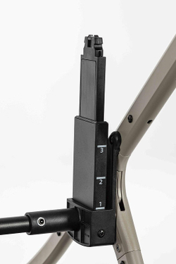 Коляска Carrello Vector CRL-6550 Nova Black Line с базой Isofix 3 в 1 Pearl Black