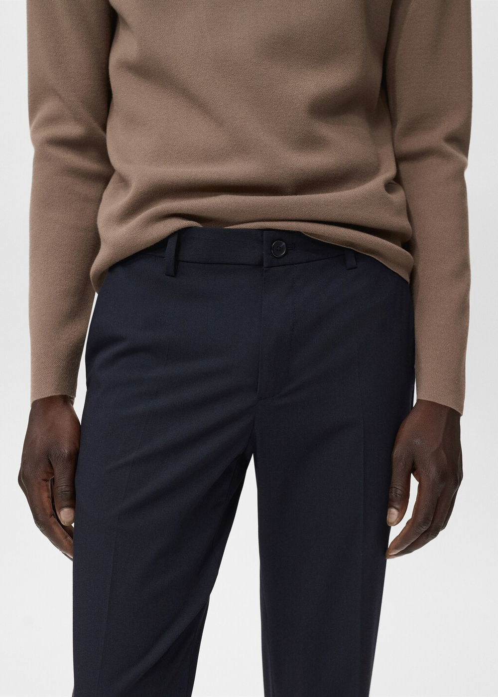 Брюки slim fit Bologna комфорт стретч