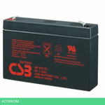 Аккумулятор для ИБП CSB 6V/7.2Ah (GP 672)