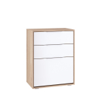 Обувница Куба 13.113 N(Дуб сонома ,Белый премиум)