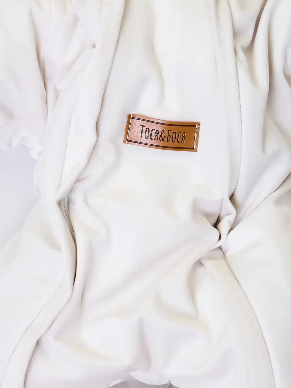 Конверт на выписку новорождённому зимний