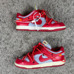 Кроссовки Nike Dunk Low Off-White University Red