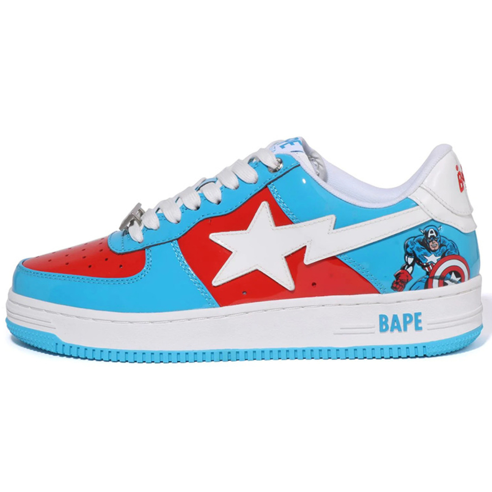 Кроссовки MARVEL/ x A BATHING APE STA, 1I73-291-903