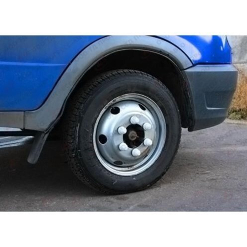 Колпачки на колесные гайки /Г-3302/ пласт. (12 шт) белый (Газелист52)