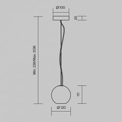 Подвесной светильник Maytoni Basic Texture MOD461PL-01BG